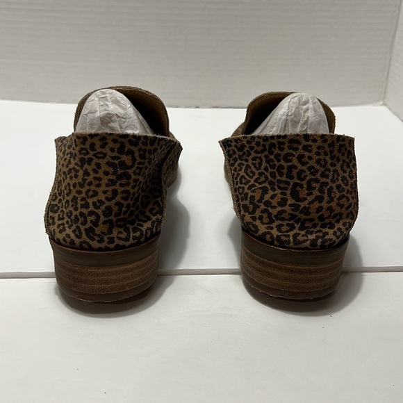 Lucky Brand Cahill Flat in Leopard Print Leather, Size 8 - Picture 4 of 10